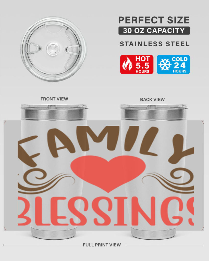 family blessings 169#- fall- Tumbler