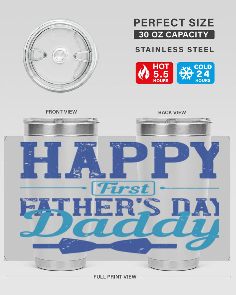 happy first fathers day daddy 210#- fathers day- Tumbler