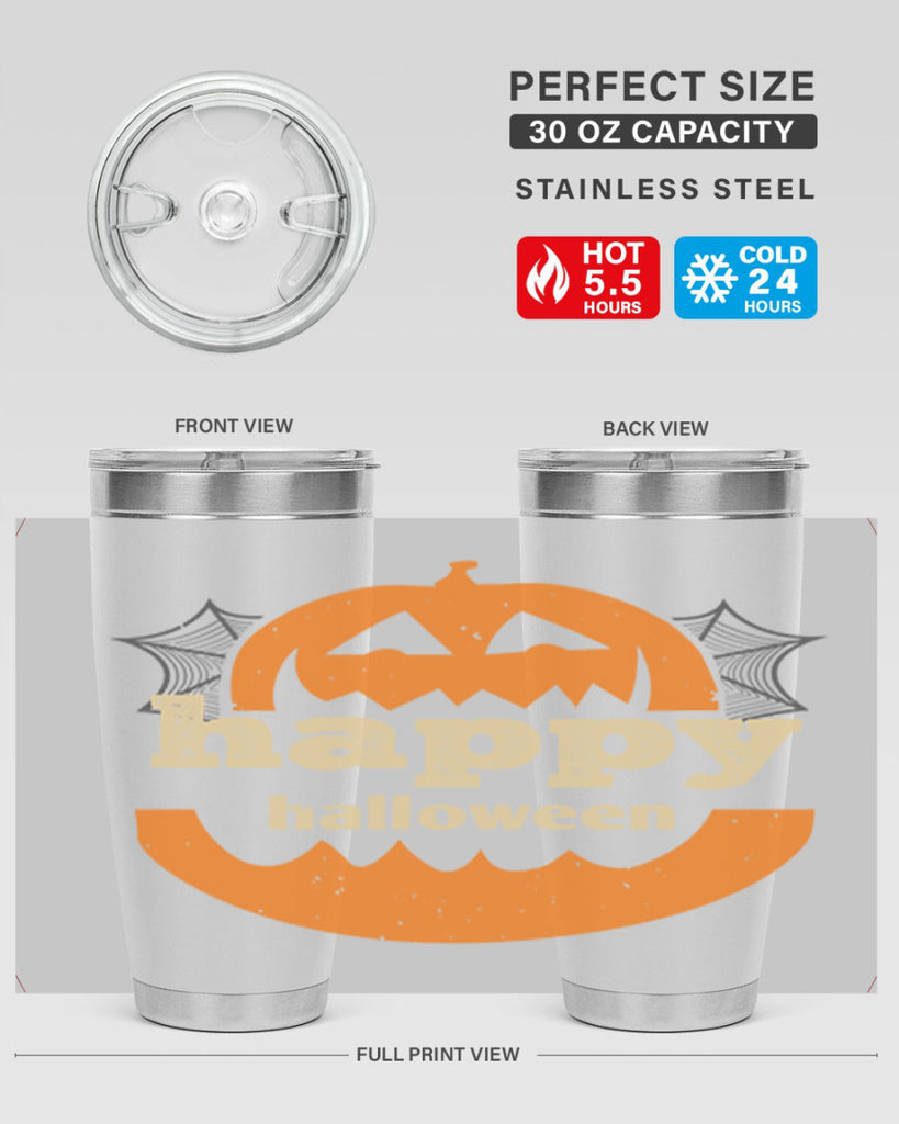 happy halloween 153#- halloween- Tumbler