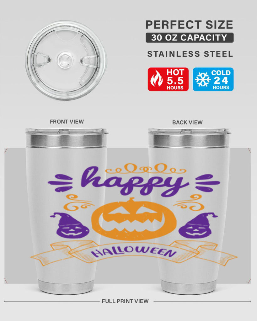 happy halloween 154#- halloween- Tumbler