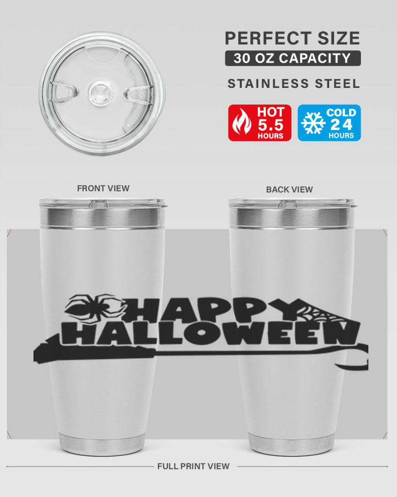 happy halloween 66#- halloween- Tumbler
