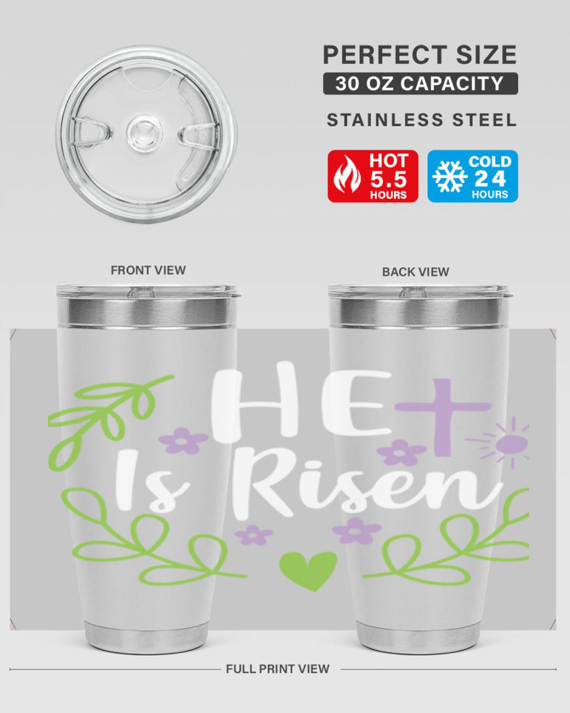 he is risen 79#- easter- Tumbler