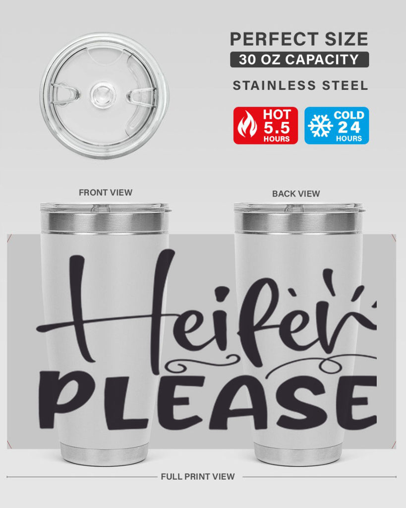 heifer please 91#- kitchen- Tumbler