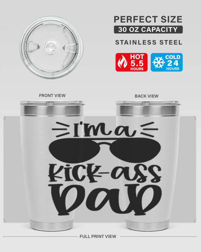 im a kickass dad 35#- fathers day- Tumbler