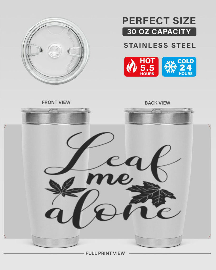 leaf me alone 387#- fall- Tumbler