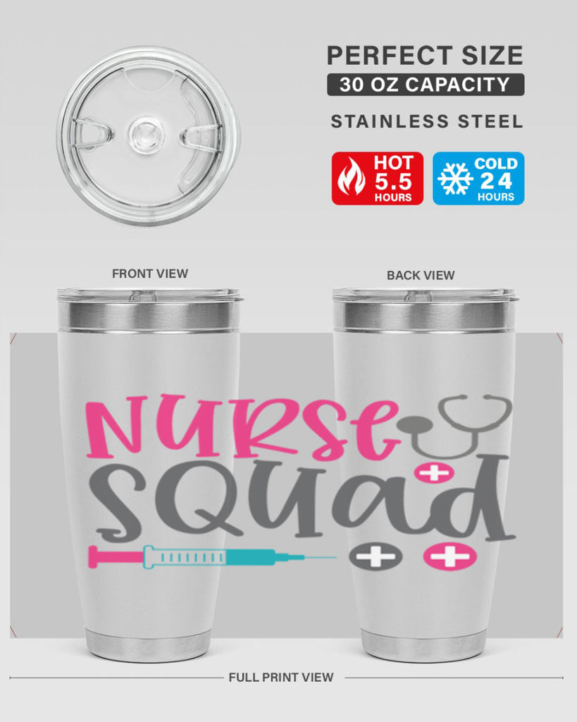 nurse squad Style 373#- nurse- tumbler