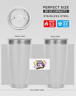 owl 18#- owl- Tumblers