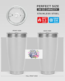 owl 21#- owl- Tumblers