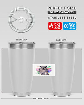 owl 3#- owl- Tumblers