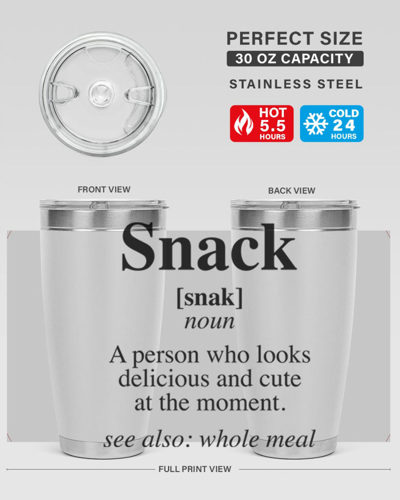 snack definition 29#- black words phrases- Cotton Tank