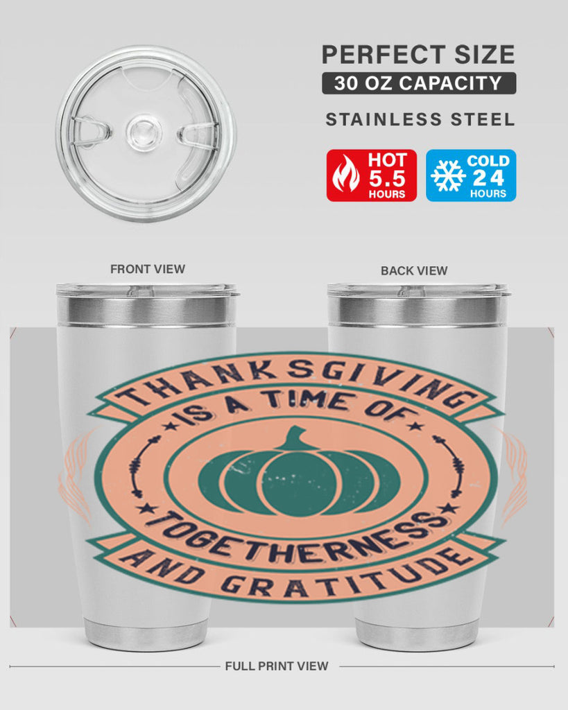 thanksgiving is a time of togetherness and gratitude 13#- thanksgiving- Tumbler