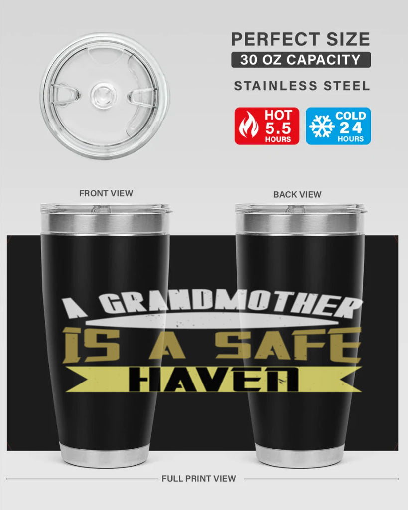 A Grandmother is a safe 41#- grandma - nana- Tumbler