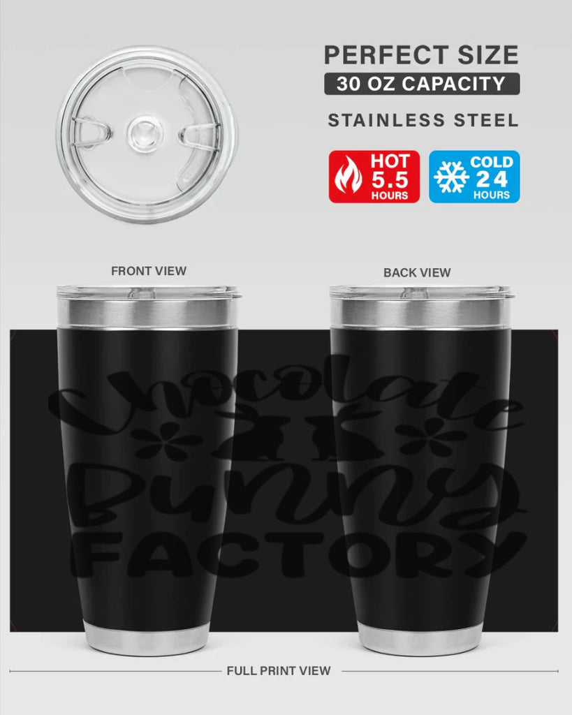 Chocolate bunny factory  110#- spring- Tumbler