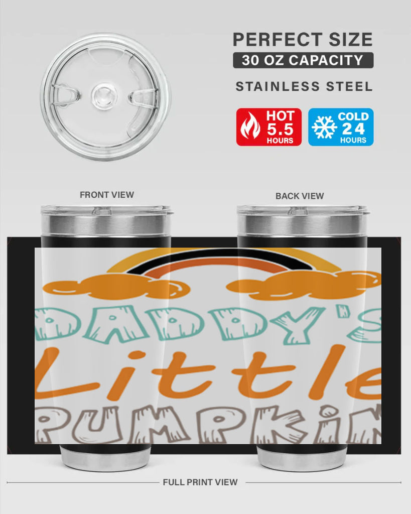 DaddysLittlePumpkindesign 70#- fall- Tumbler