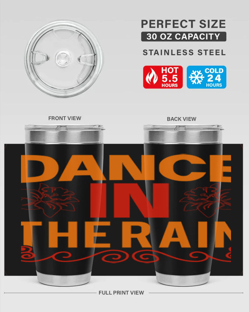 Dance in the rain 117#- spring- Tumbler