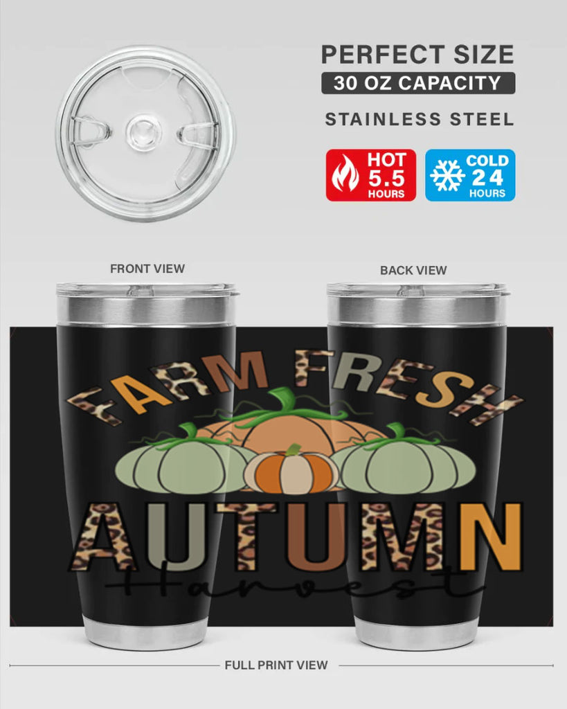 Farm fresh Autumn Harvest 170#- fall- Tumbler