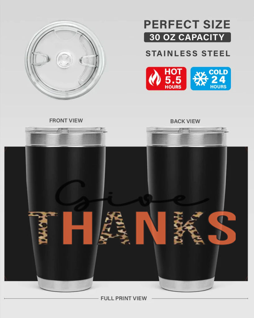 Give thanks 194#- fall- Tumbler