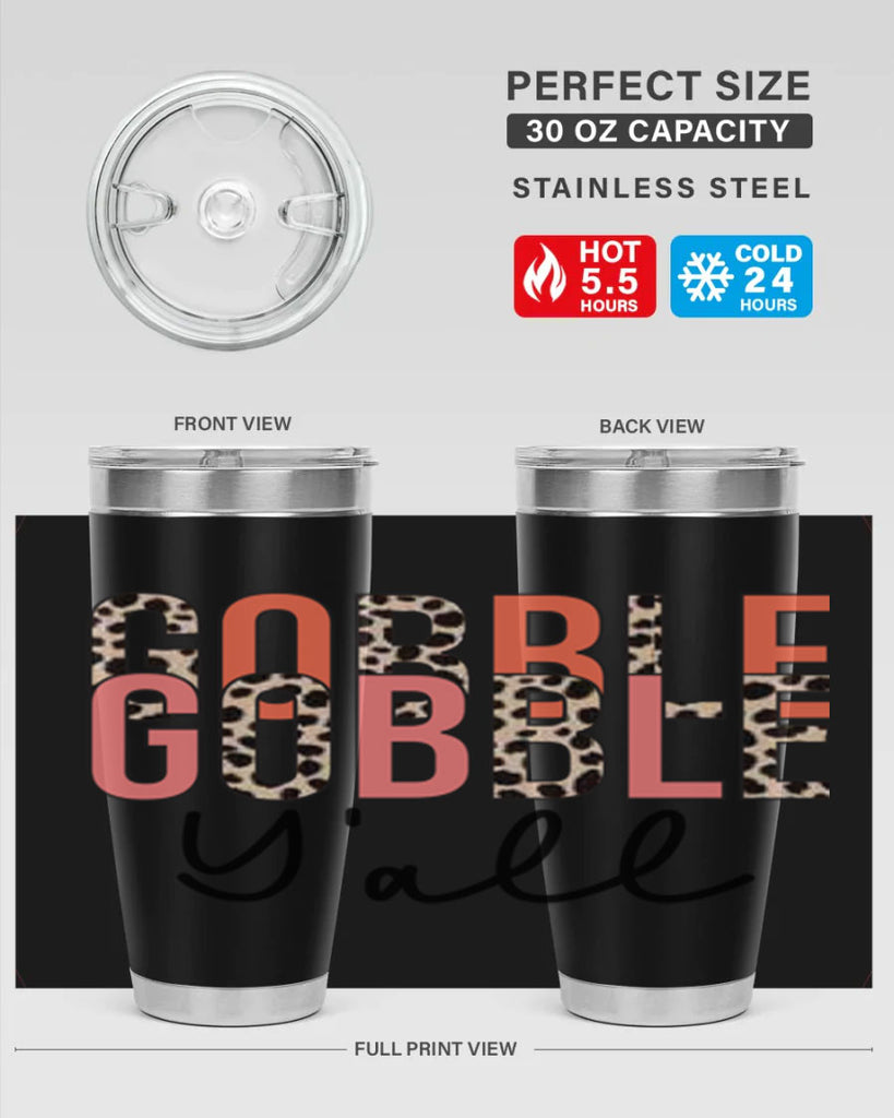 Gobble gobble yall 200#- fall- Tumbler