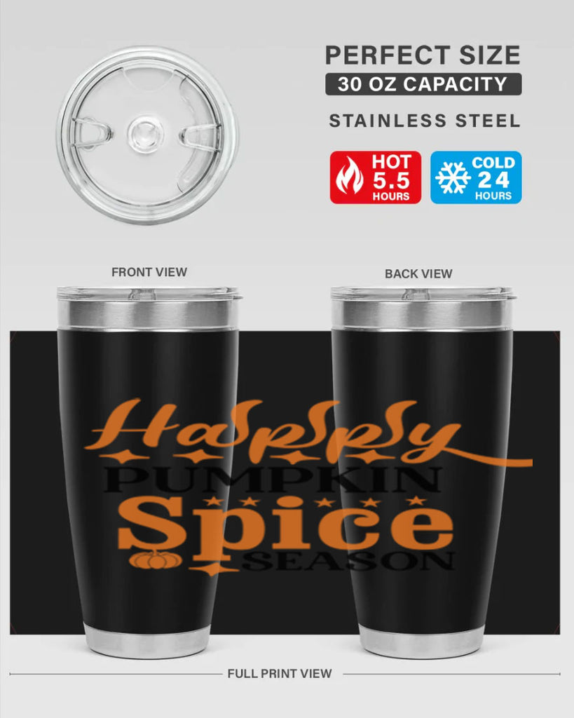 Happy Pumpkin Spice Season 245#- fall- Tumbler