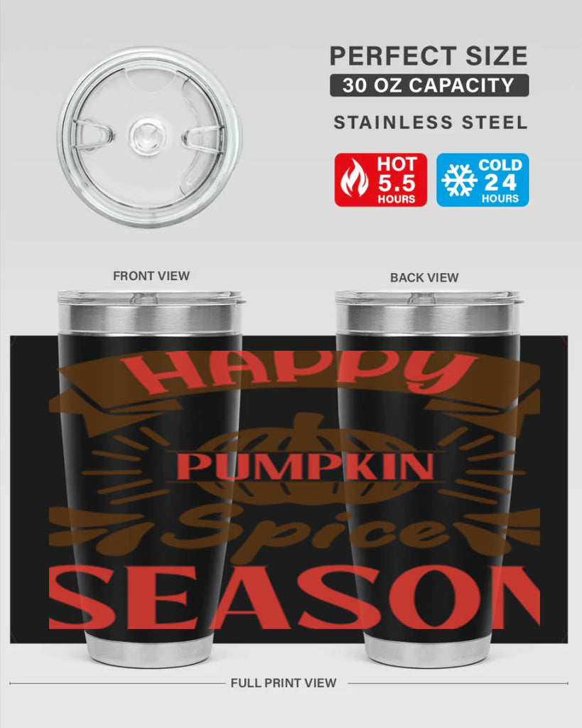 Happy Pumpkin Spice Season 246#- fall- Tumbler