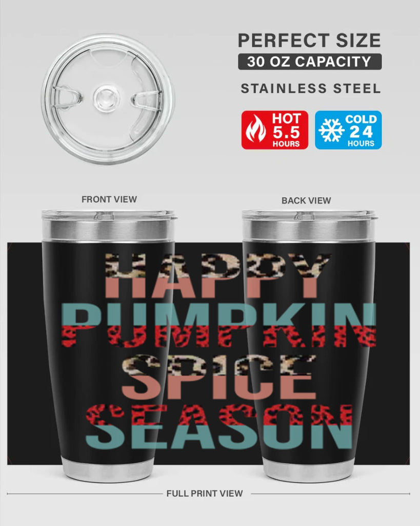Happy pumpkin spice season 242#- fall- Tumbler