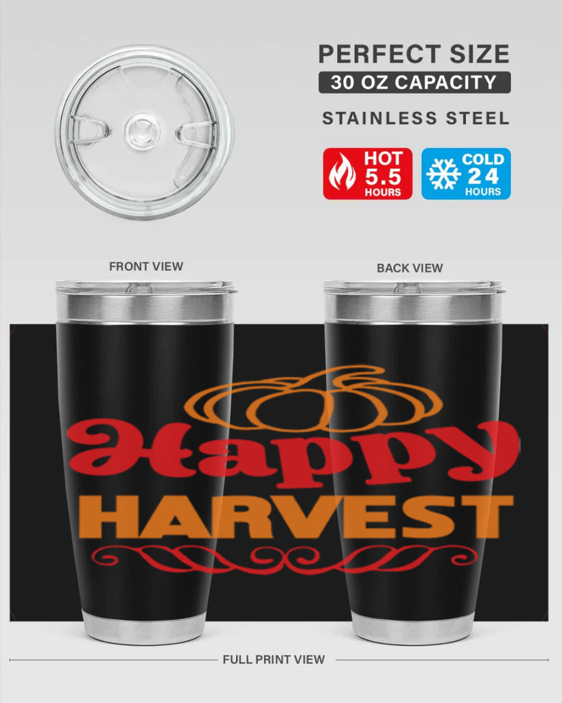 HappyHarvest 256#- fall- Tumbler