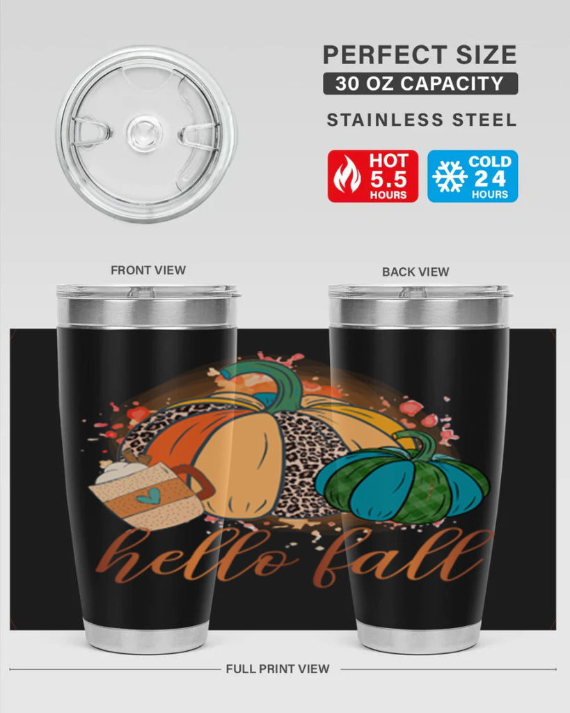 Hello Fall 282#- fall- Tumbler