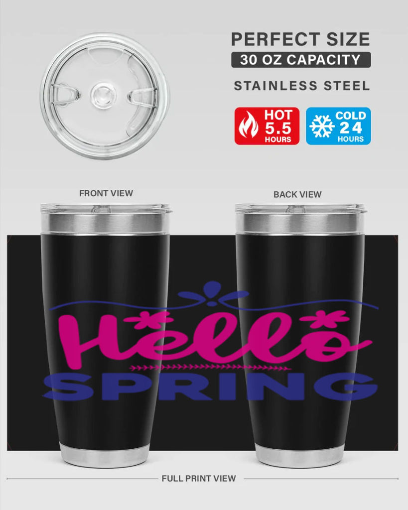 Hello Spring 212#- spring- Tumbler