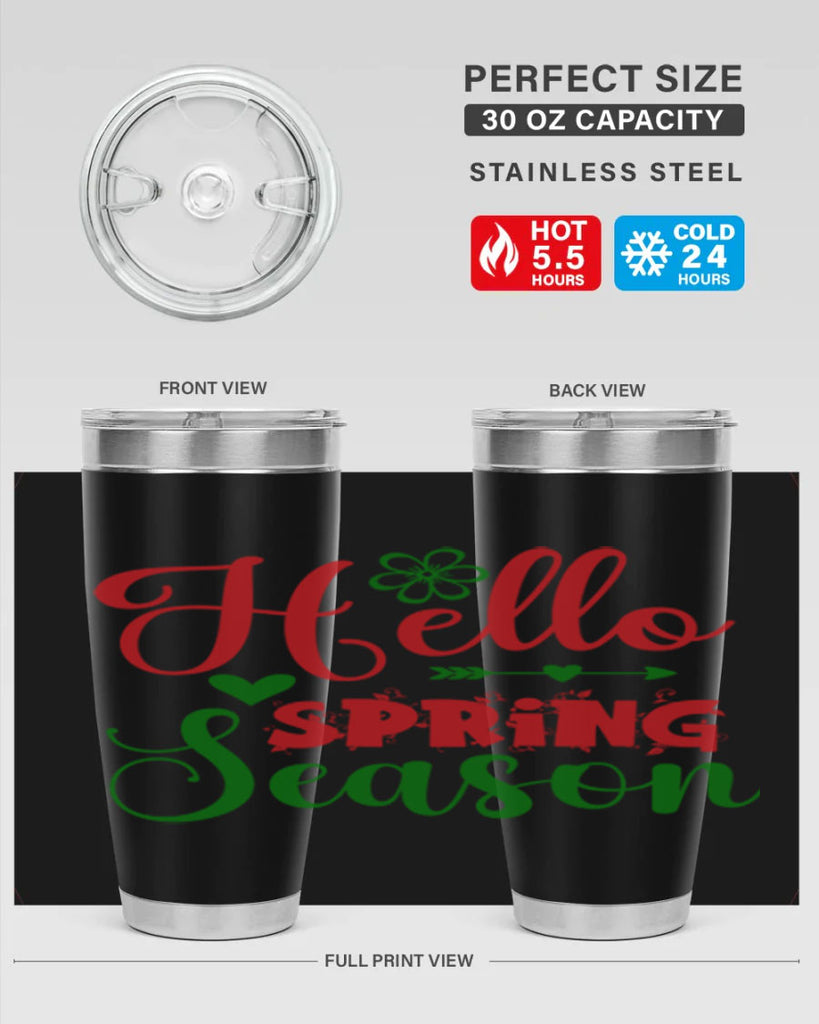 Hello Spring Season 224#- spring- Tumbler