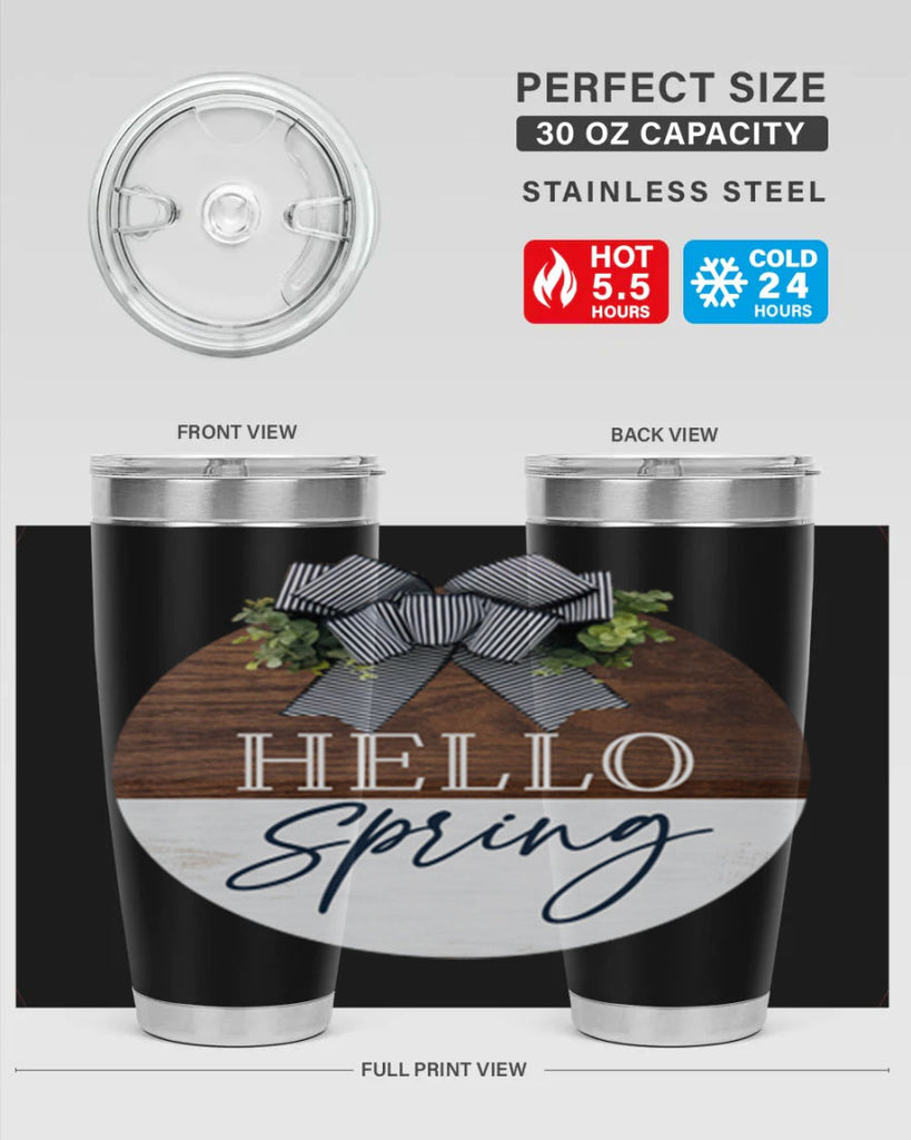 Hello Spring basic Mockup187#- spring- Tumbler