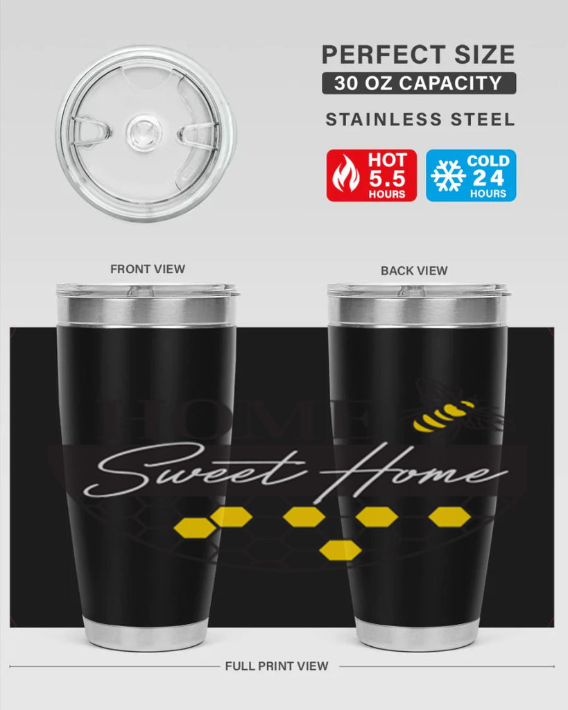 Home Sweet home bee and hive244#- spring- Tumbler