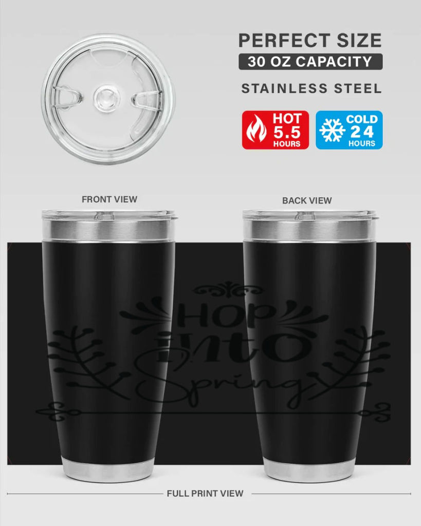Hop into Spring 248#- spring- Tumbler
