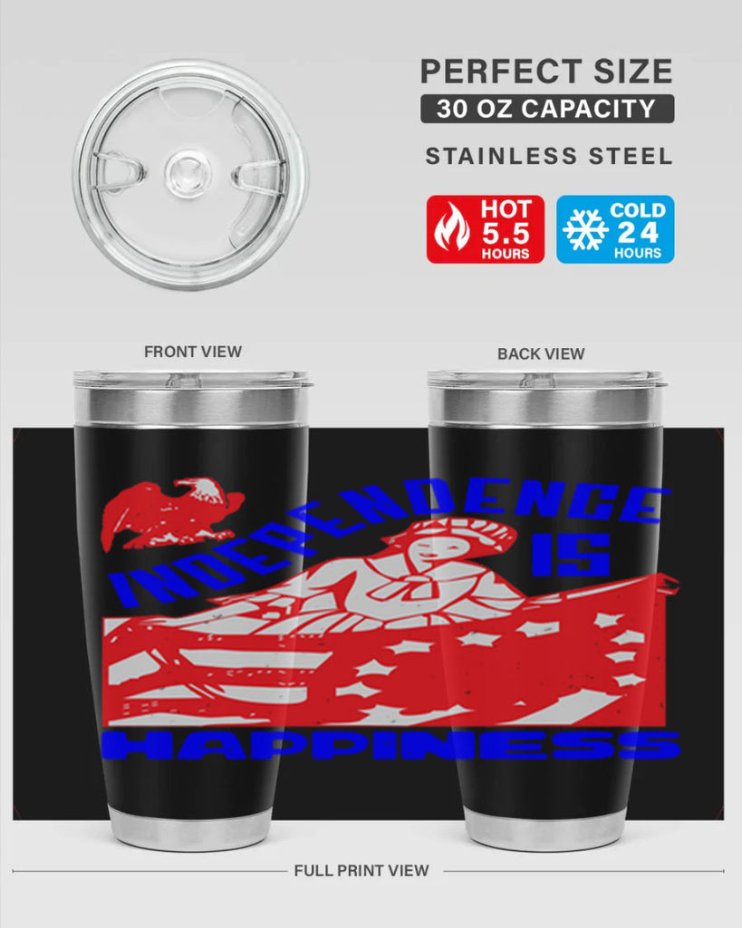Independence is Style 26#- Fourt Of July- Tumbler