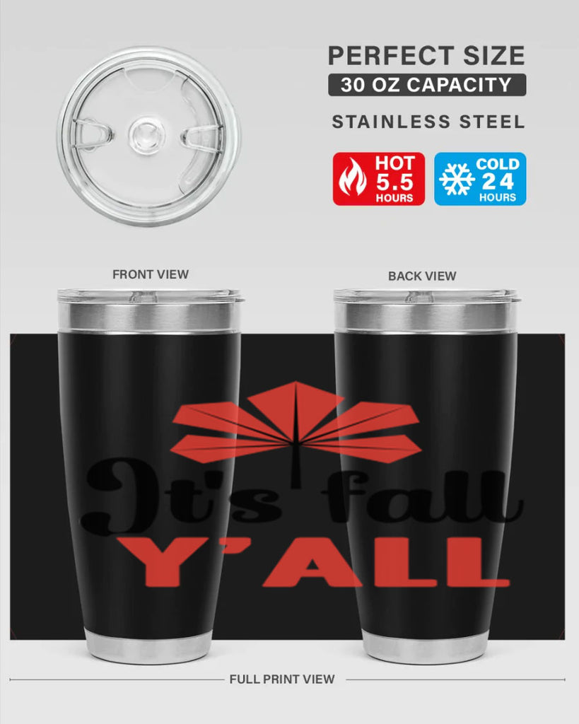 Its fall yall 373#- fall- Tumbler