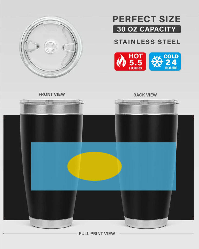 Palau 65#- world flags- Tumbler