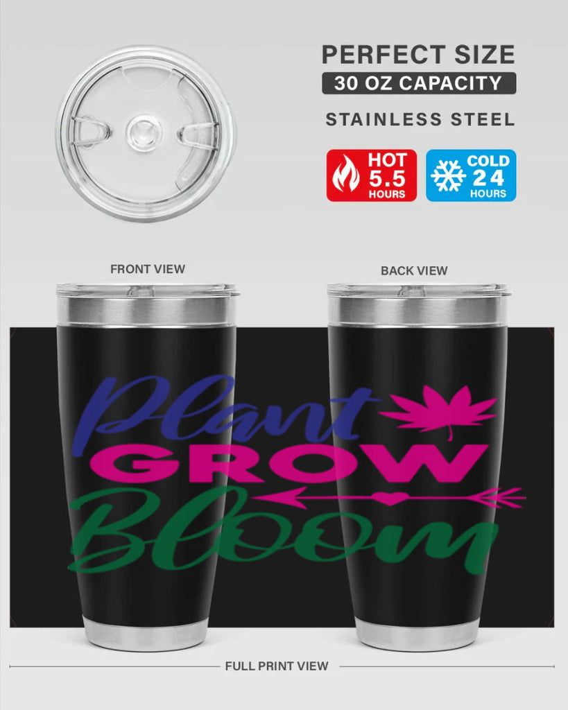 Plant Grow Bloom 389#- spring- Tumbler