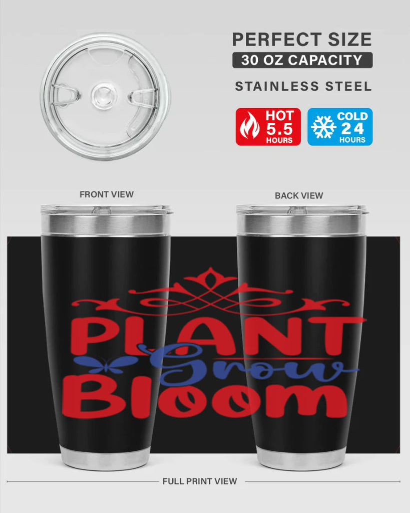 Plant Grow Bloom 392#- spring- Tumbler