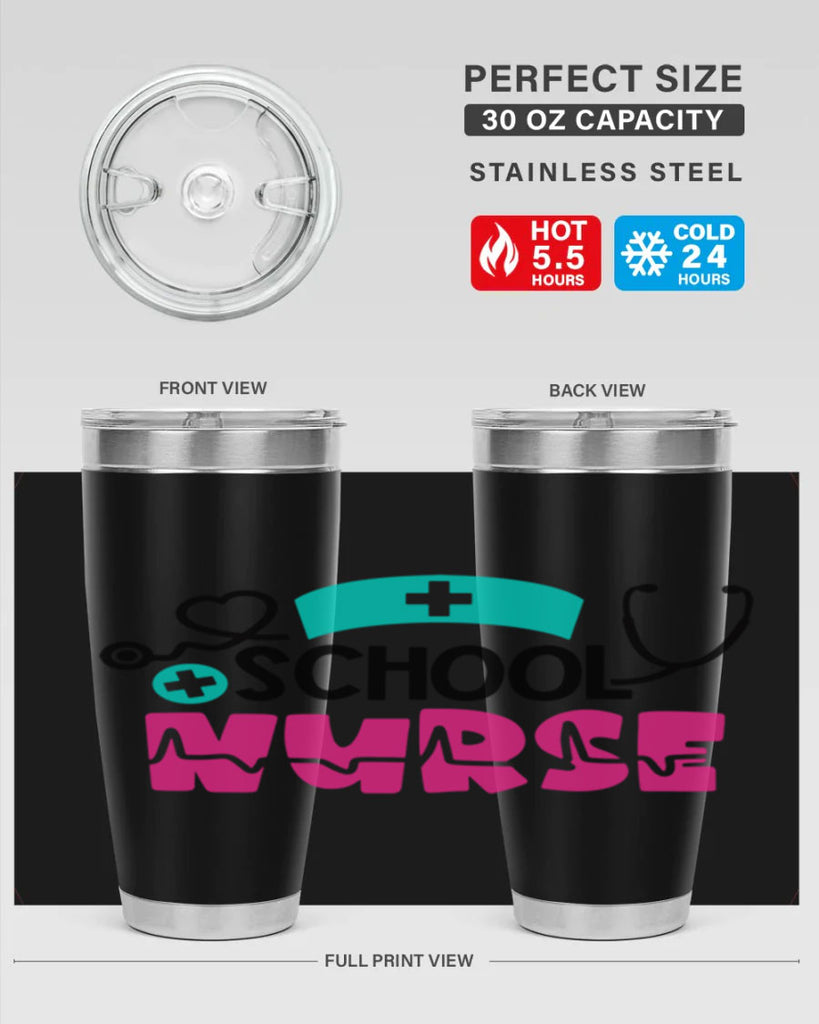 School Nurse Style Style 50#- nurse- tumbler