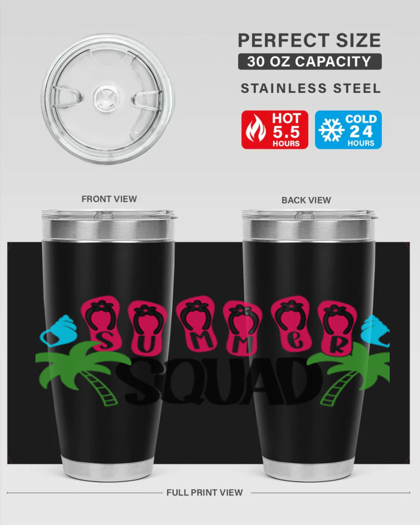 Summer Squad Style 22#- summer- Tumbler