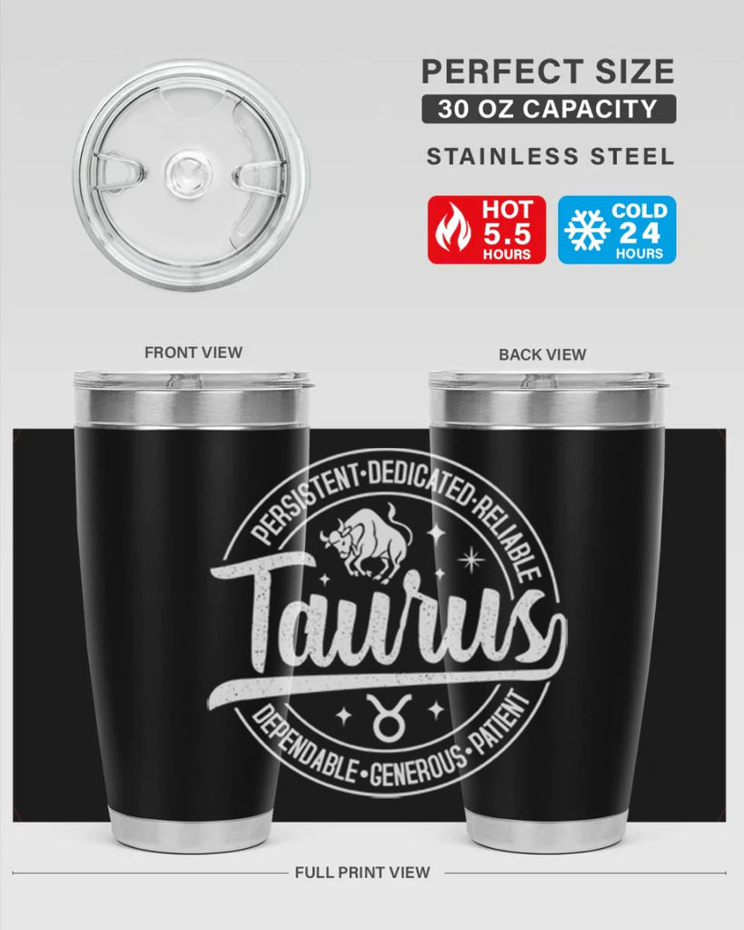 Taurus 495#- zodiac- Tumbler