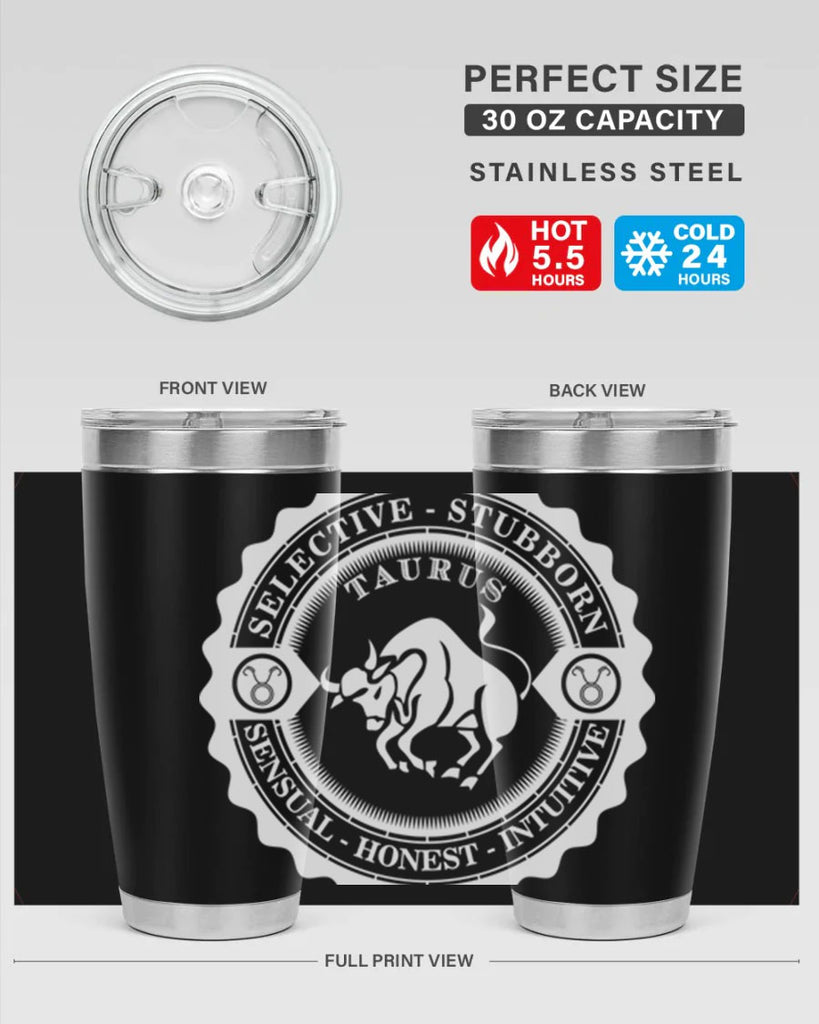 Taurus 8#- zodiac- Tumbler