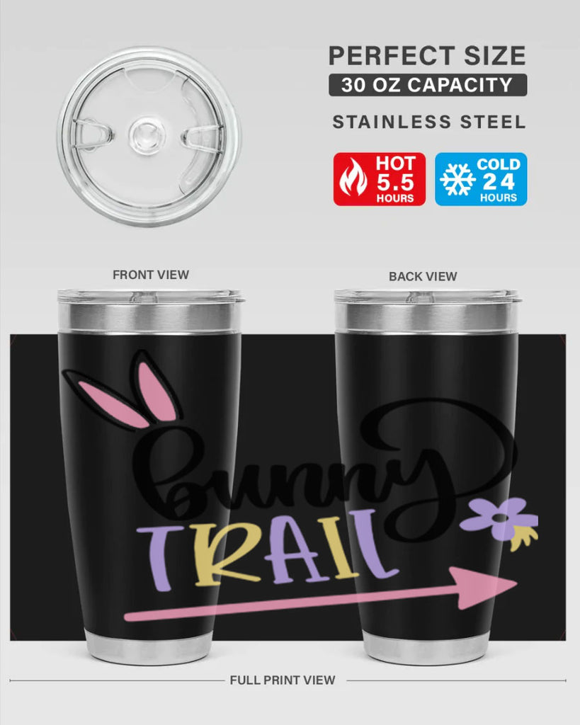 bunny trail 67#- easter- Tumbler