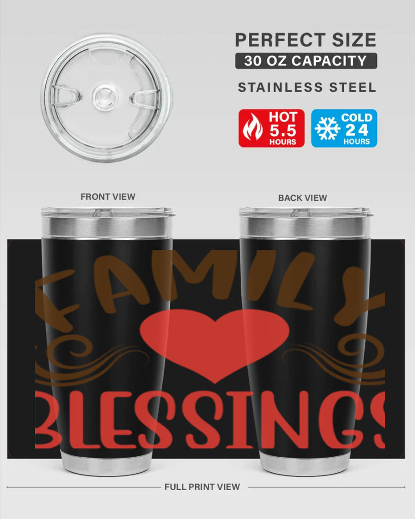 family blessings 169#- fall- Tumbler