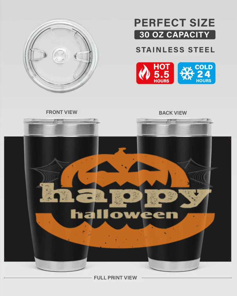 happy halloween 153#- halloween- Tumbler