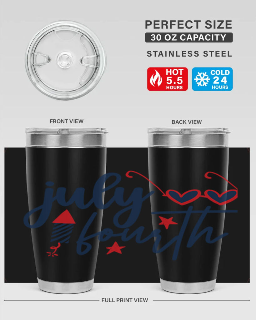 july fourth Style 70#- Fourt Of July- Tumbler