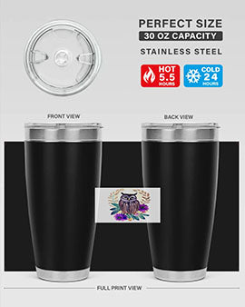 owl 17#- owl- Tumblers