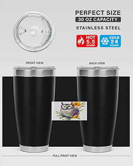 owl 4#- owl- Tumblers