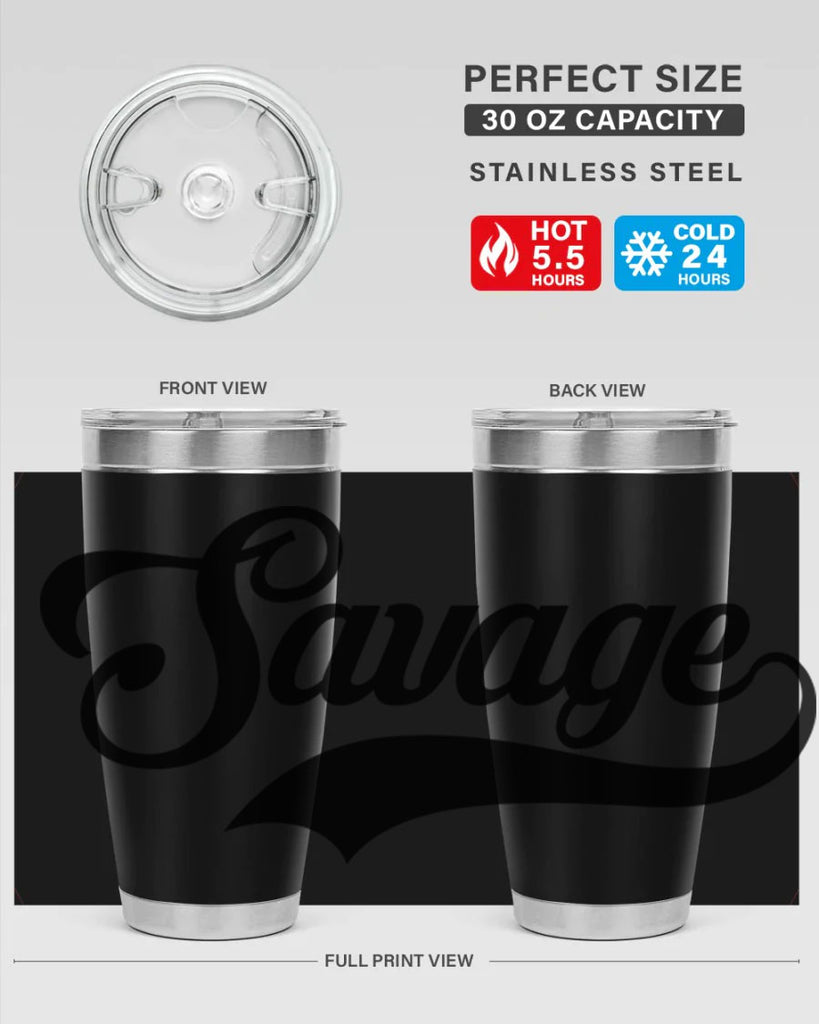 savage script 40#- black words phrases- Cotton Tank