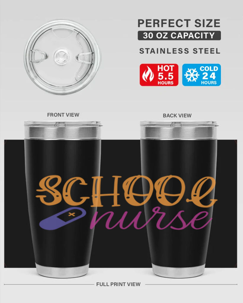 school nurse Style Style 48#- nurse- tumbler