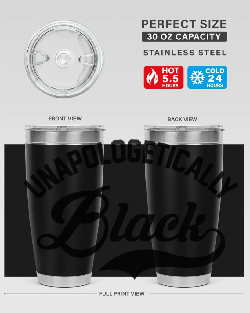 unapologetically black 15#- black words phrases- Cotton Tank